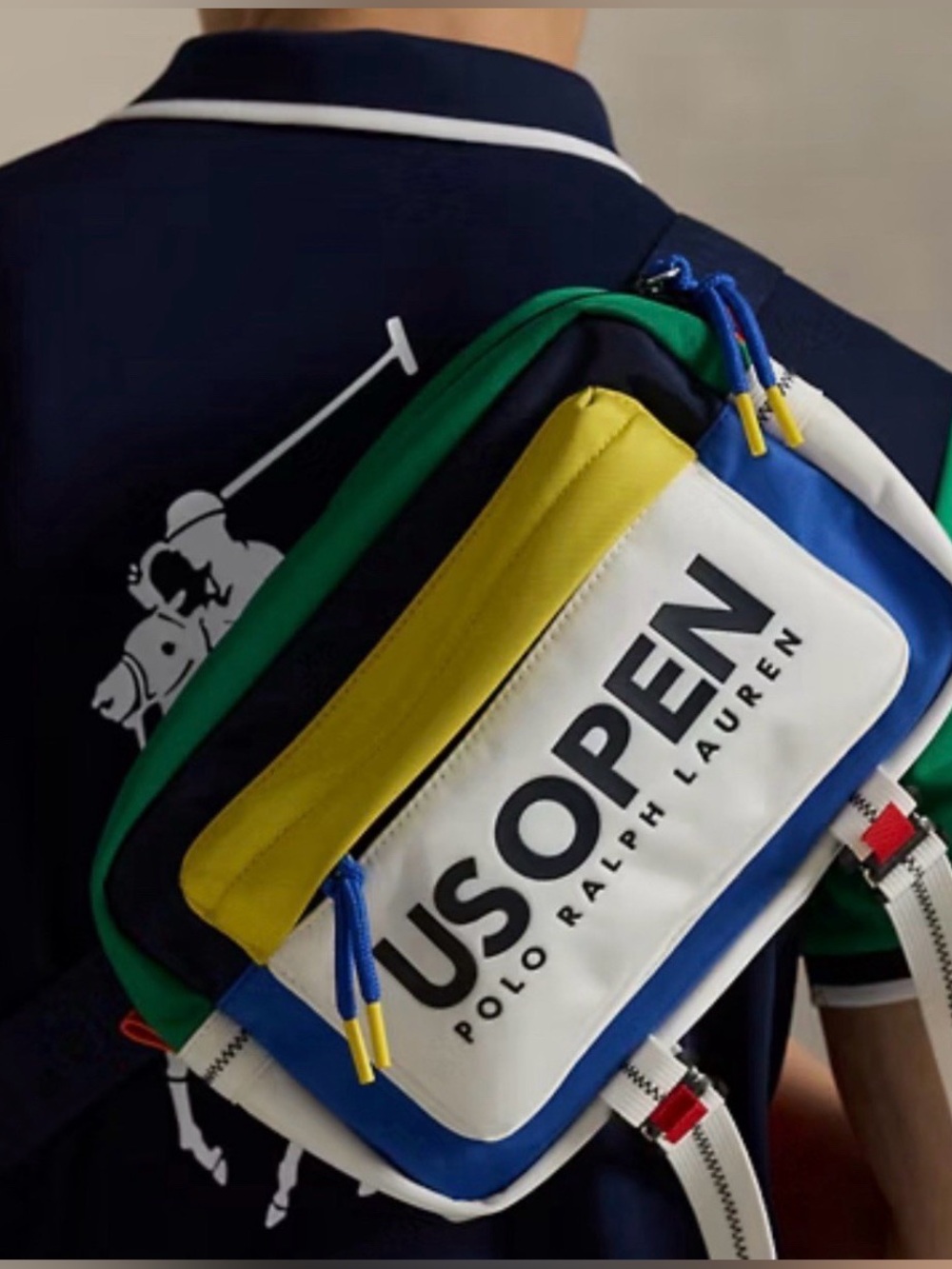 Polo Ralph Lauren US Open Belt Bag Waistpack Rare
